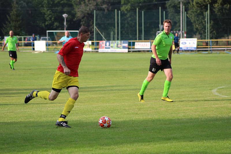 Fotbalová I.B třída: Čkyně - Sedlice 4:0.