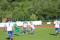 Fotbalová A třída: Prachatice - Vodňany 4:2.