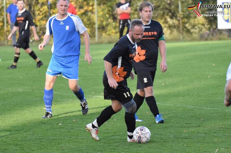 Fotbalový OP Prachaticka: Vacov B - Volary 5:2.