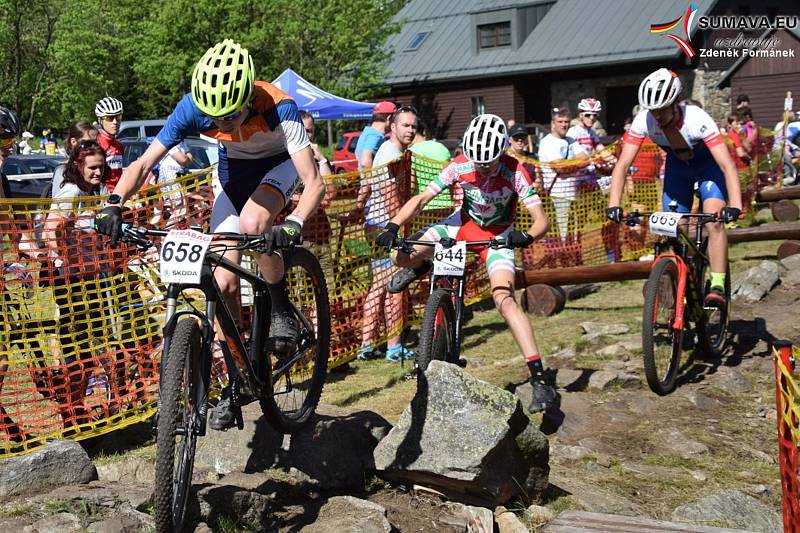 Zadov hostil další díl Českého poháru cross country horských kol.