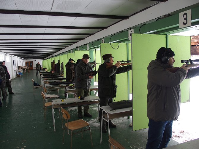 Střelci soutěžili z Zimní ceně K4M na střelnici v Prachaticích.