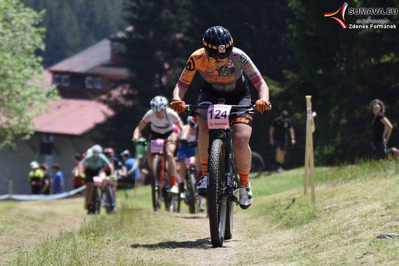 Zadov hostil další díl Českého poháru cross country horských kol.