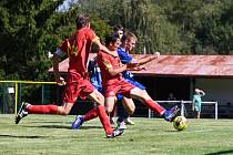 Fotbalová I.B: Sokol Stachy - Slavoj Volyně 1:1 (1:1).