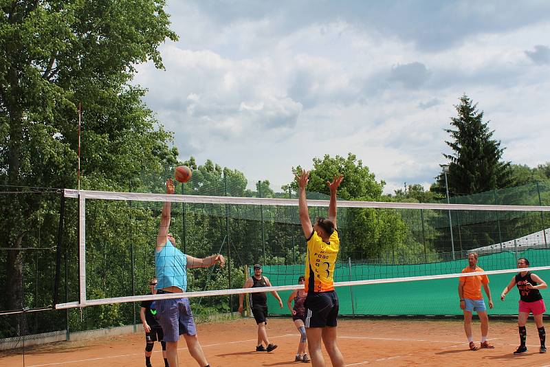 Volejbalisté se sjeli na turnaj smíšených družstev do Prachatic.