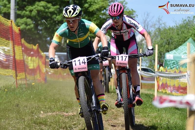 Zadov hostil další díl Českého poháru cross country horských kol.