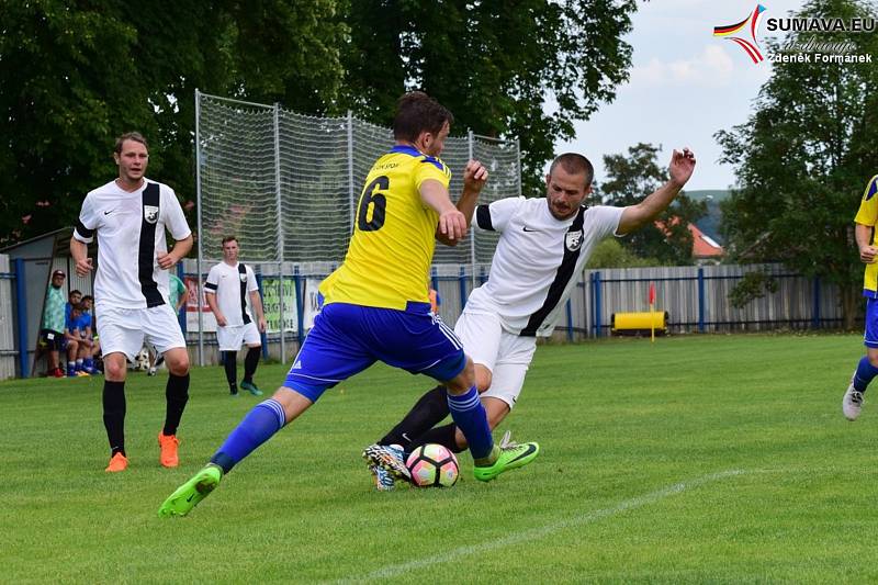 Volyně - Čkyně 0:2.