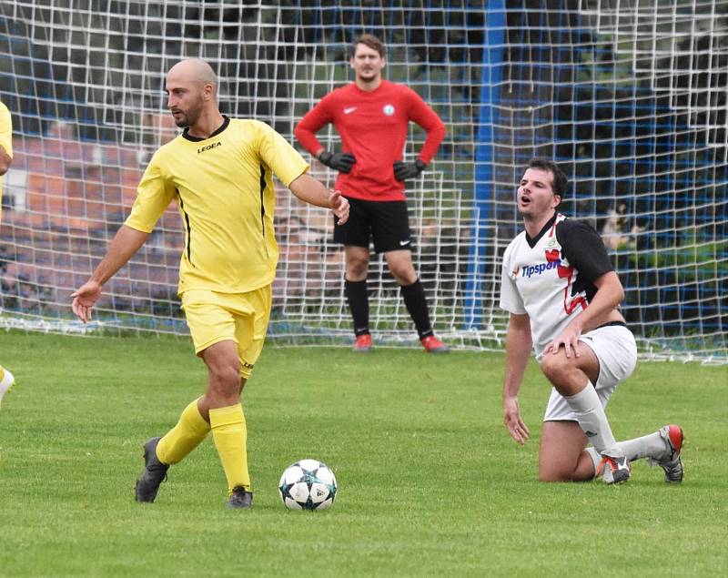 Fotbalová B třída: Sedlice - Stachy 3:2.