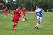 Fotbalový KP: Prachatice - Táborsko B 1:3 (0:2).