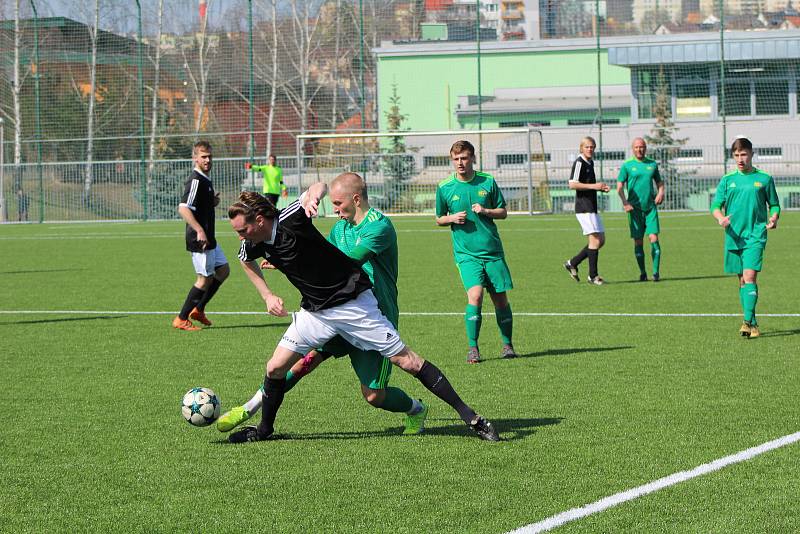 Fotbalová A třída: Prachatice - Loko ČB 2:2.