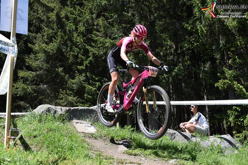 Zadov hostil další díl Českého poháru cross country horských kol.