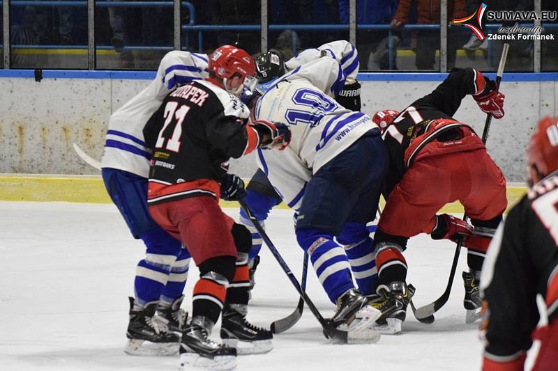 Dohrávka KL hokejistů: HC Vimperk - Pelhřimov 2:5.