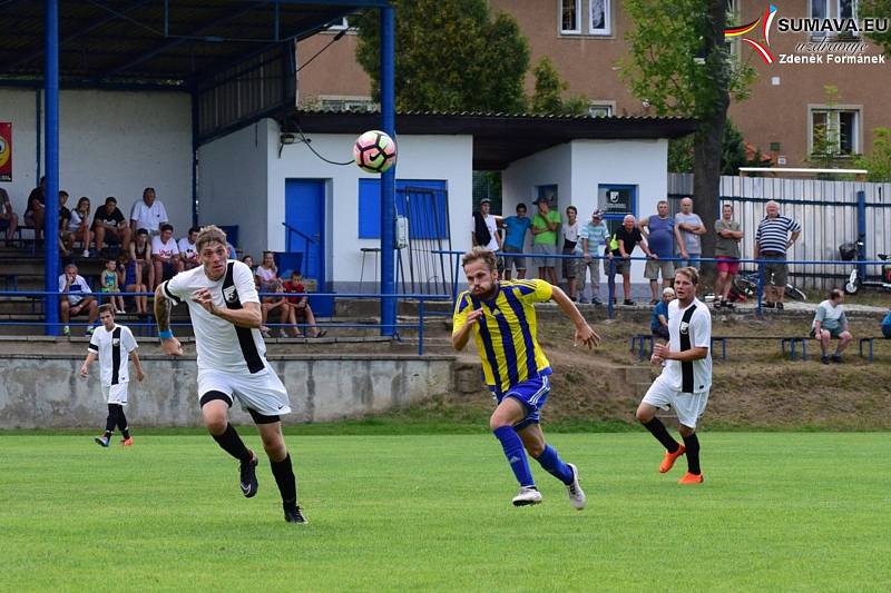 Volyně - Čkyně 0:2.