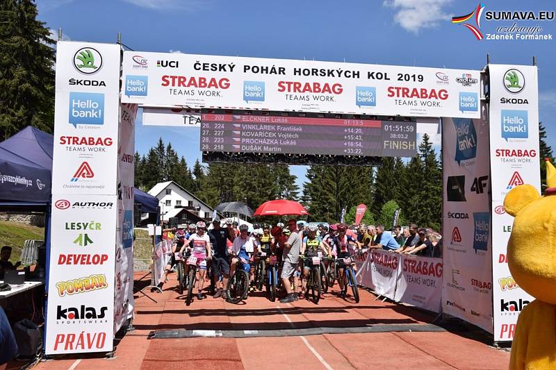 Zadov hostil další díl Českého poháru cross country horských kol.