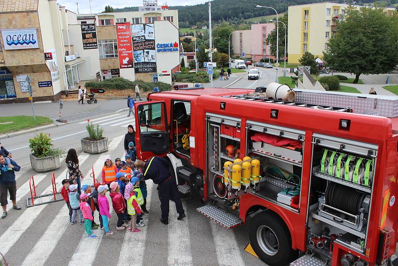 Český červený kříž pořádal branné dny ve Vimperku a v Prachaticích.