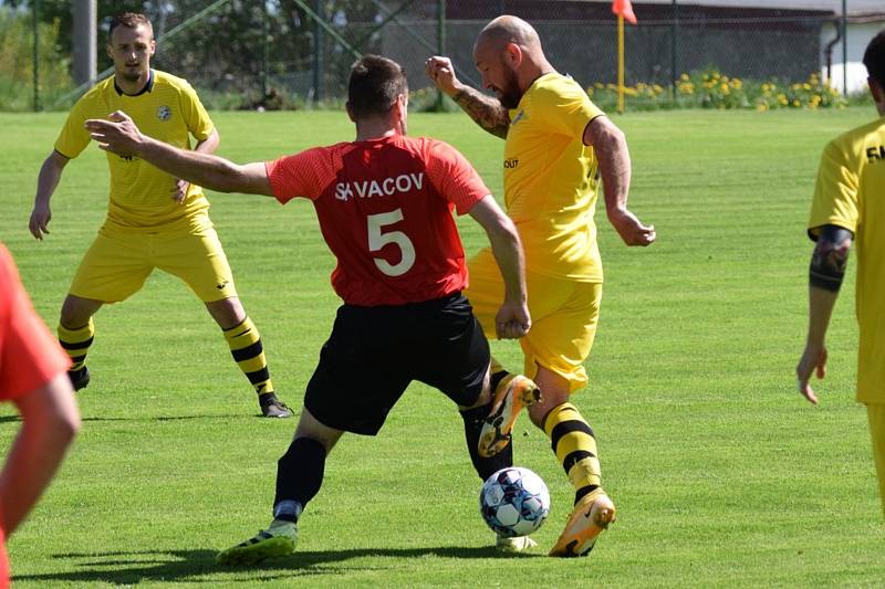 Fotbalová I.B třída: Vacov - Lhenice 1:1 (0:0).