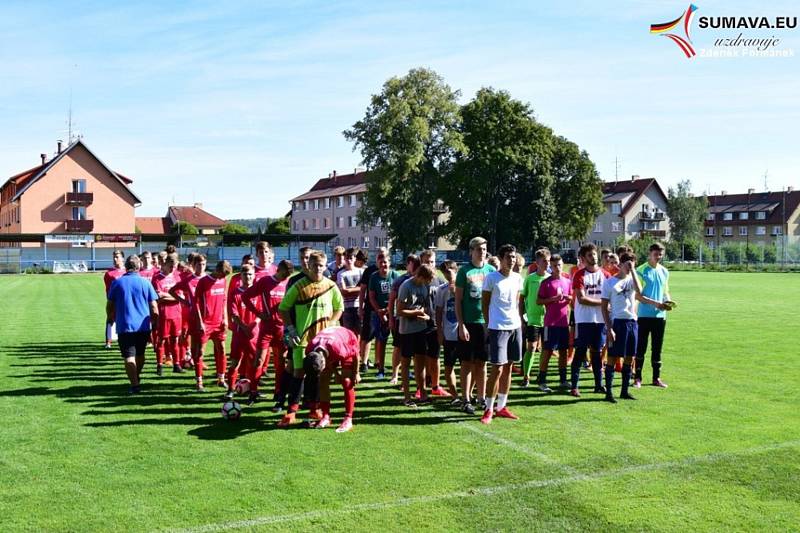 Vimperští dorostenci vyhráli Memoriál Martina Kvapila ve Vodňanech.