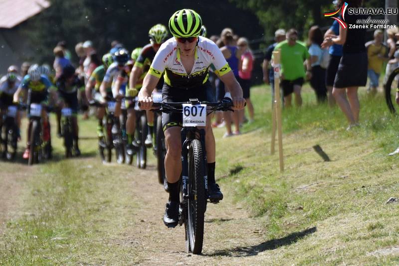 Zadov hostil další díl Českého poháru cross country horských kol.