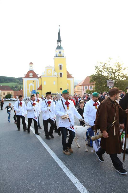 Oslavy založení města Vlachovo Březí.