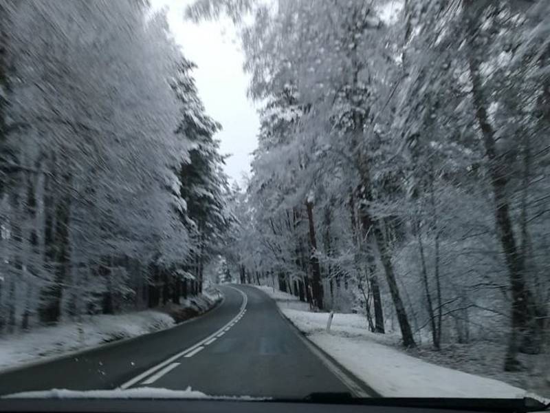 Blažejovice zasypal sníh.