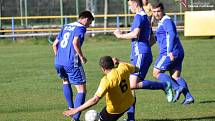 Fotbalový OP Prachaticka: Čkyně B - Vacov B 1:1 (17. Chalupa - 24. Dyk).