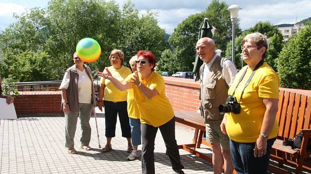 Seniorská olympiáda v Prachaticích 2014.