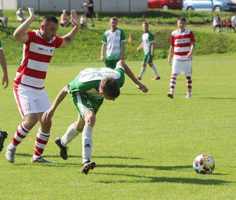 Fotbalová I.B třída: Lhenice - Střelské Hoštice 3:0 (2:0). Foto: Jan Klein