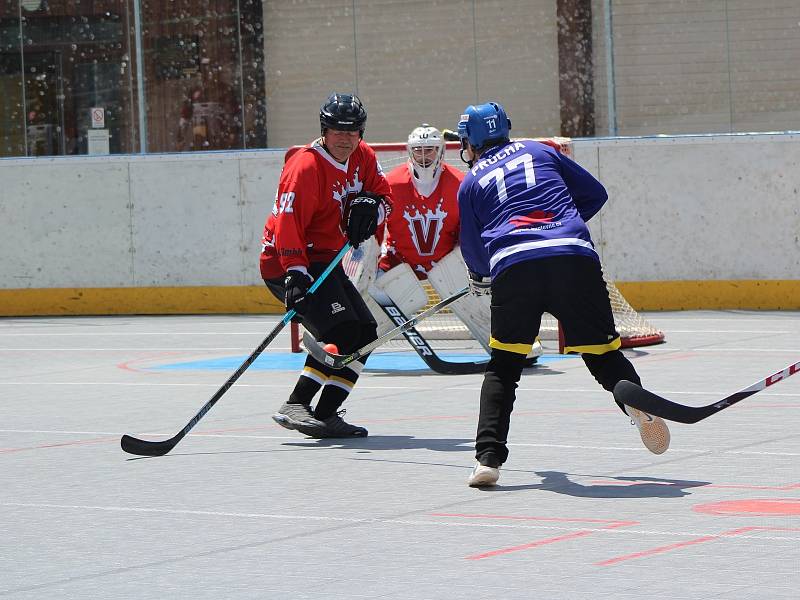 Play off 2. ligy hokejbalistů: Volary - Tábor 0:16.