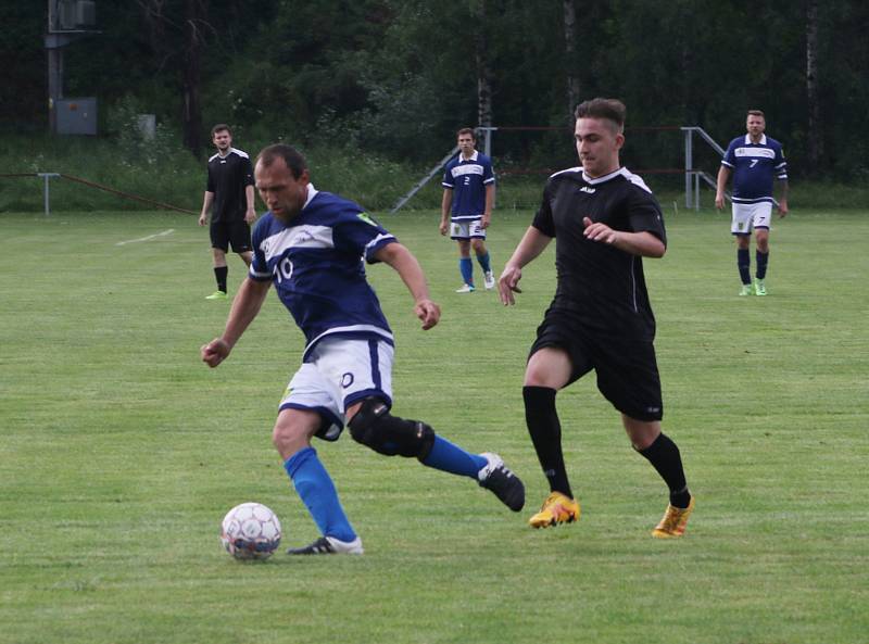 Fotbalový okres: Husinec - Strunkovice B 4:2.