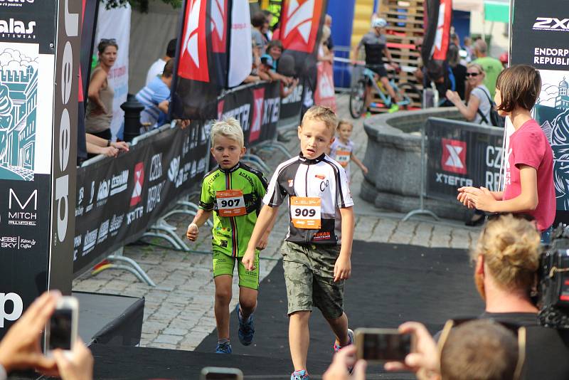 Předehrou evropskému šampionátu xterra triatlonu v Prachaticích byly závody dětí.