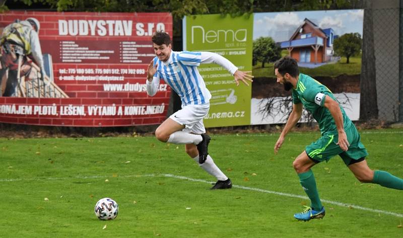 Fotbalový KP: SK Rudolfov - Tatran Prachatice 3:0 (0:0).