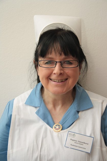 Hlavní sestra Nemocnice Prachatice Dagmar Janoušková.