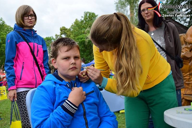 Vimperské děti mají nové Rákosníčkovo hřiště.