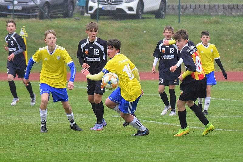 KP starší žáci: Šumavan Vimperk - Junior Strakonice 4:2 (2:1).