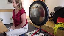 Dana Šitnerová přivezla do Prachatic gong. Ukázala, co všechno dokáže.