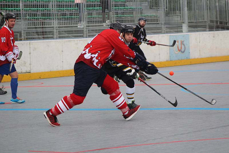 KL hokejbalistů: HBC Prachatice C - Flames Volary 11:1.