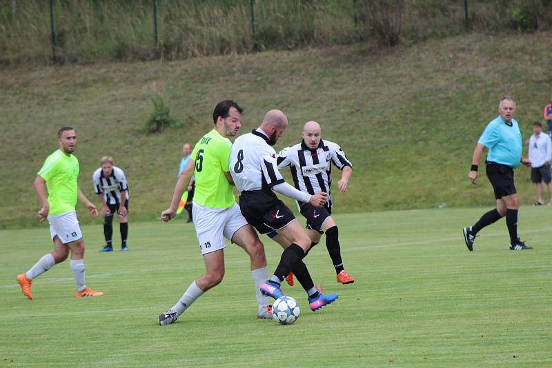 Fotbalová I.B třída: Stachy - Dražejov 2:1.