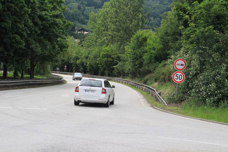 Nový radar na výpadovce na Volary.