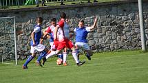 Fotbalový kraj: Lažiště - Třeboň 1:1.