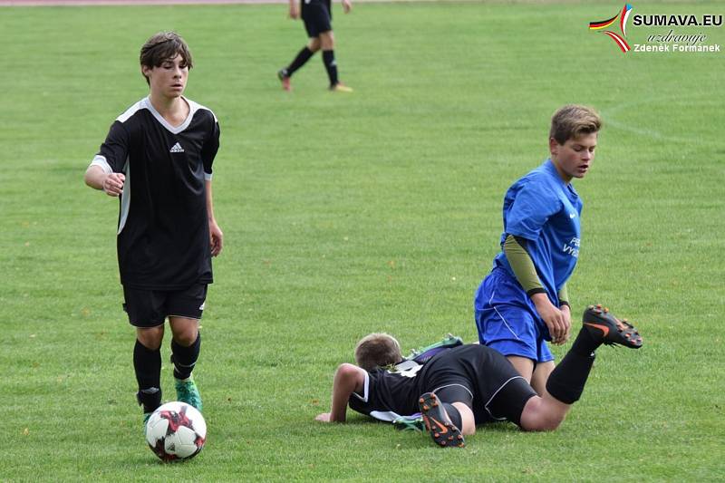 Starší dorost: Vimperk - Čtyři Dvory 3:2 (0:2).