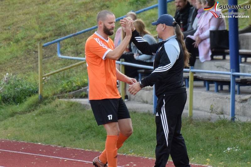 Fotbalová I.A třída: Vimperk - Lhenice 1:1.