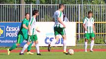 Fotbalový KP: Tatran Prachatice - Slavoj Český Krumlov 1:1 (0:1).