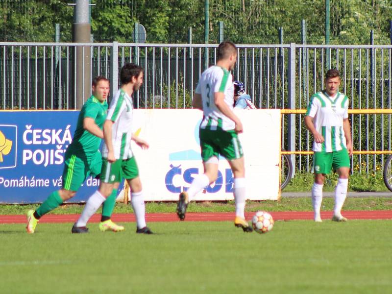 Fotbalový KP: Tatran Prachatice - Slavoj Český Krumlov 1:1 (0:1).