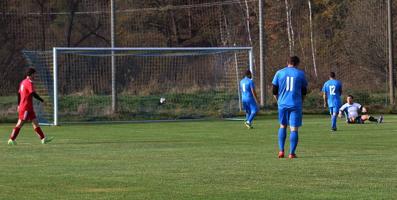 Fotbalová I.B třída: Prachatice B - Bavorov 1:1 (1:0).