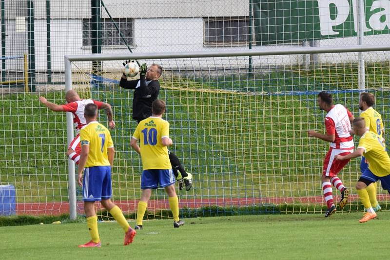 Fotbalová I.A třída: Vimperk - Lhenice 0:0.