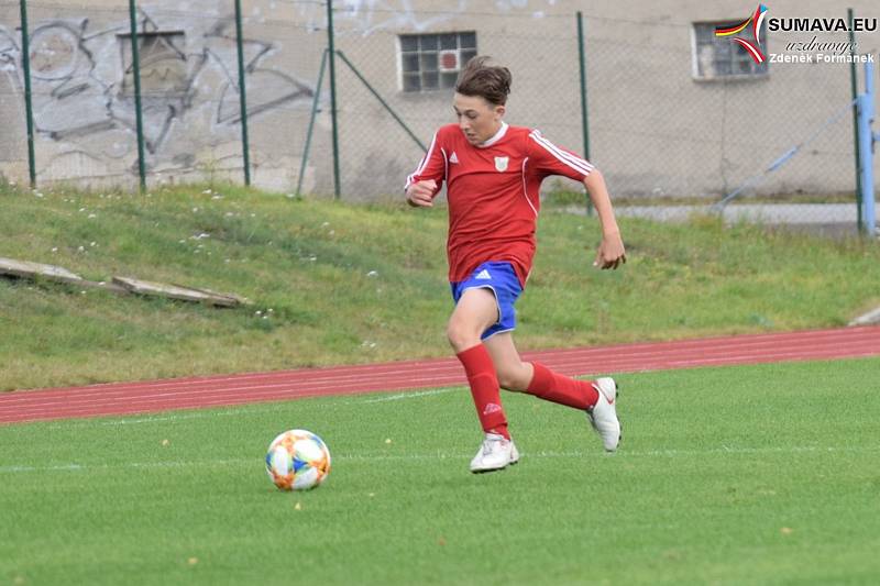 KP starších žáků: Vimperk - Meteor Tábor / Větrovy 13:1.