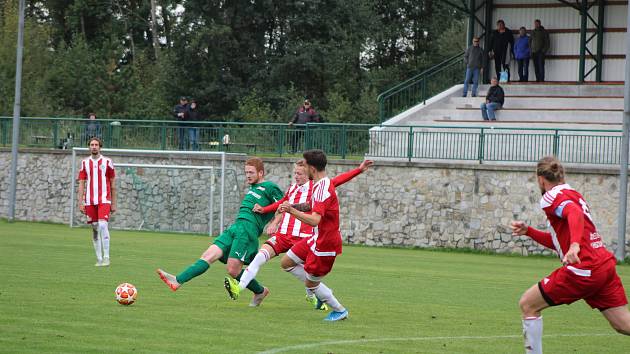 Fotbalový KP: Lažiště - Blatná 6:1.