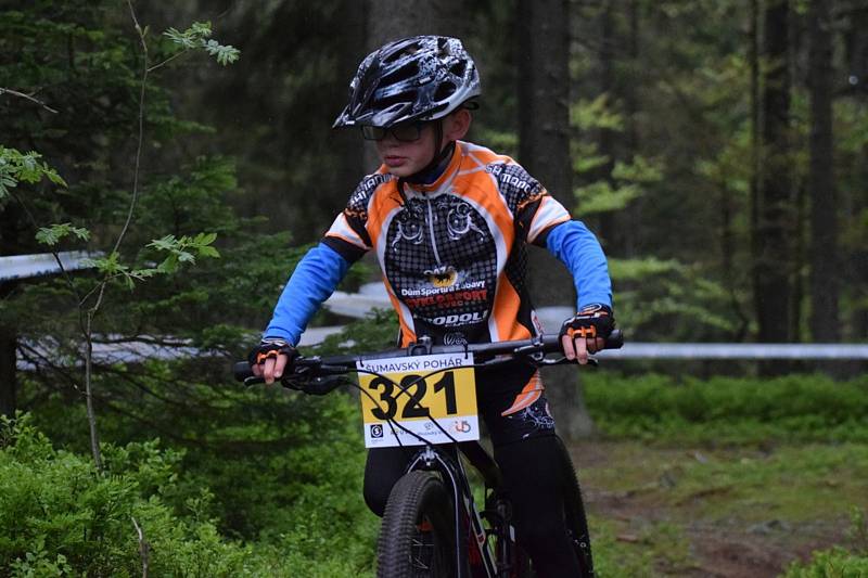 Nejmenší bikeři zahájili seriál Jihočeského poháru MTB.