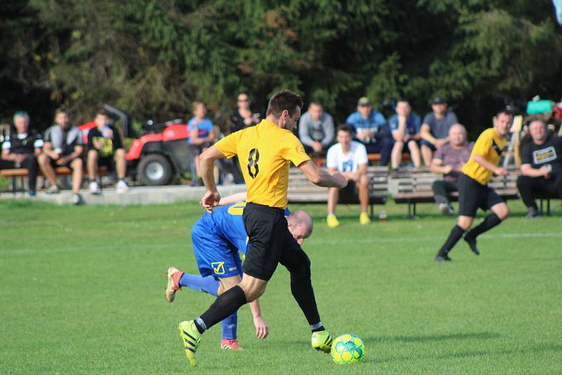 Fotbalový OP Prachaticka: Vlachovo Březí - Vacov B 2:2.