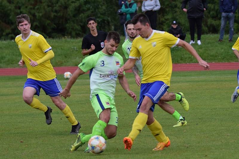 Fotbalová I.A třída: Šumavan Vimperk - SK Planá 1:0 (1:0).