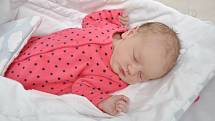 SOFIE UHLÍKOVÁ, VIMPERK. Narodila se v pátek 20. března v 8 hodin a 55 minut ve strakonické porodnici. Vážila 3 830 gramů. Rodiče: Michal a Lenka.